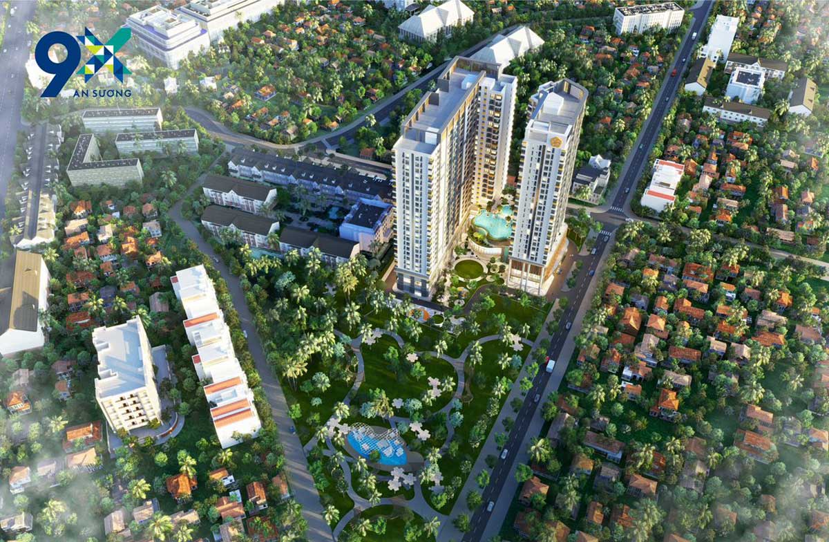 Perspective of 9X An Suong Hoc Mon Apartment Project Perspective of 9X An Suong Hoc Mon Apartment Project