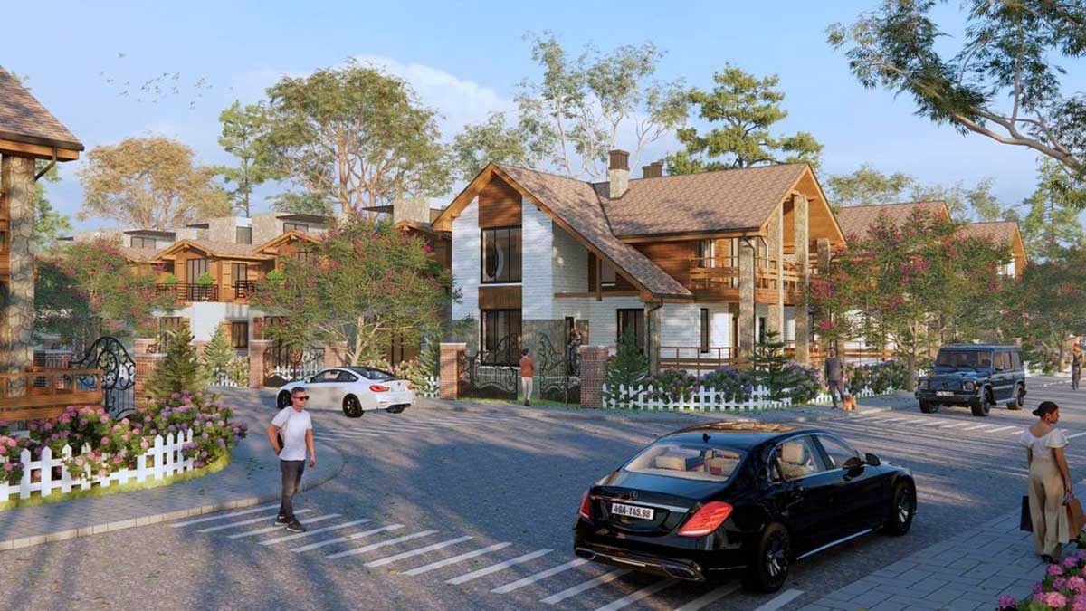 Villa Central Lake Di Linh Project Villa Central Lake Di Linh Project