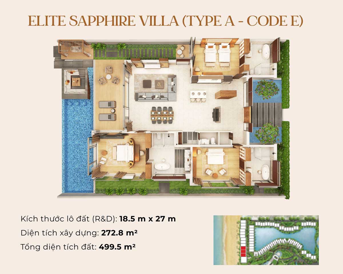 Elite Sapphire Villa Type A Felicity Phu Quoc - Felicity Phu Quoc