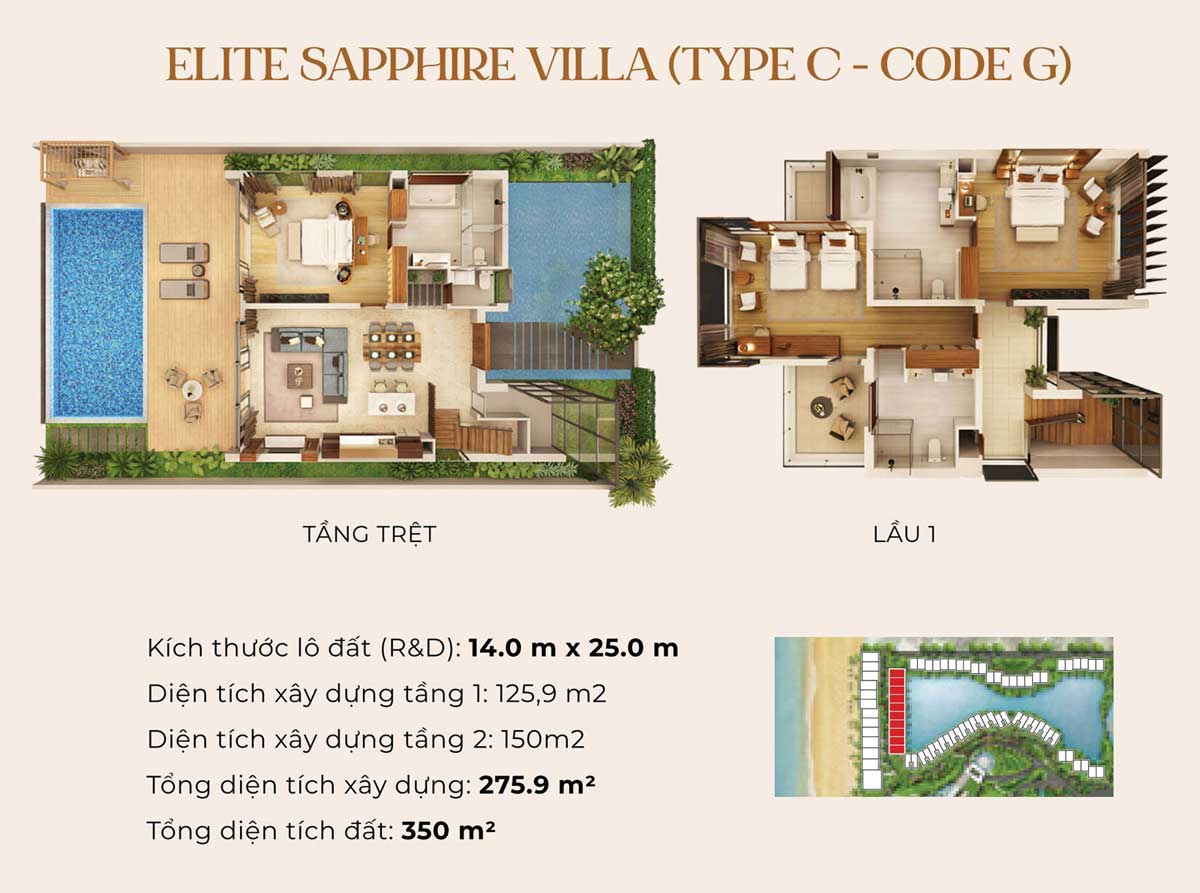 Elite Sapphire Villa Type C Felicity Phu Quoc - Felicity Phu Quoc