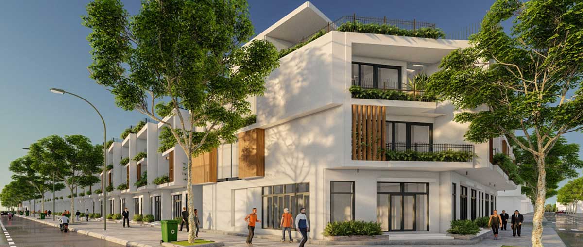 Villa Green Sailing Town Long An Project