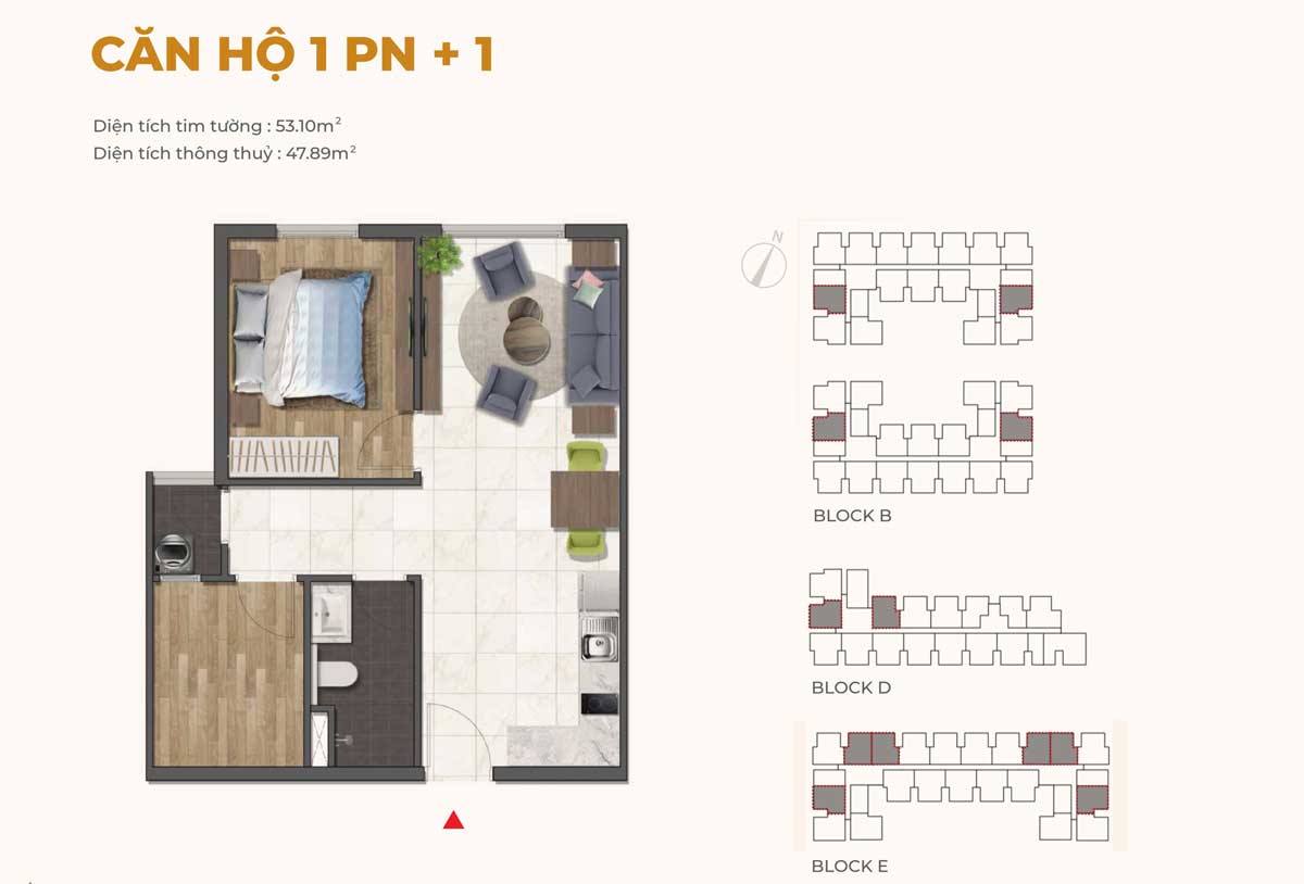 Can ho 1PN Nha o xa hoi Du an Dragon E Home 2021 - DRAGON E-HOME