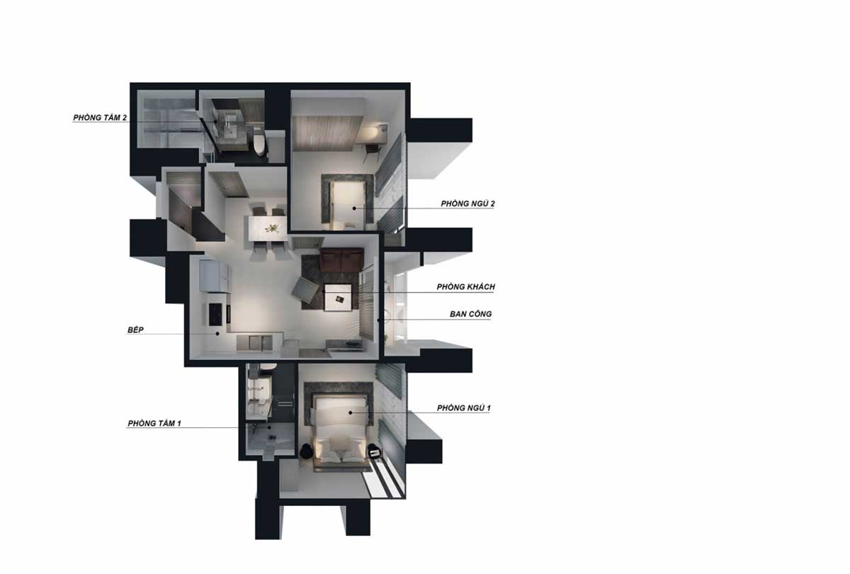 Apartment Design C2 Da Nang Landmark Tower Apartment Design C2 Da Nang Landmark Tower