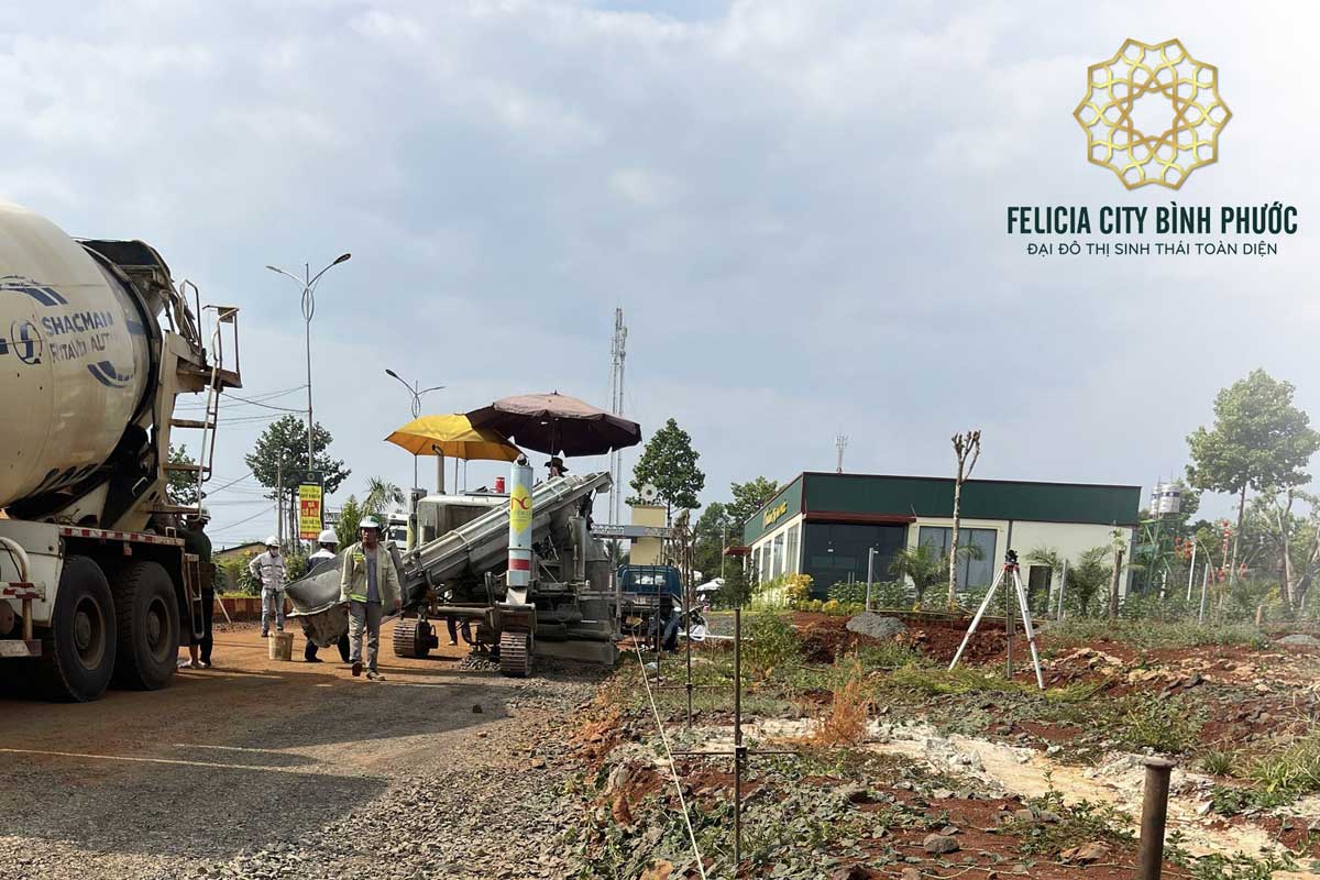 FELICIA CITY BINH PHUOC Update on construction progress of Felicia City Binh Phuoc Project - FELICIA CITY BINH PHUOC