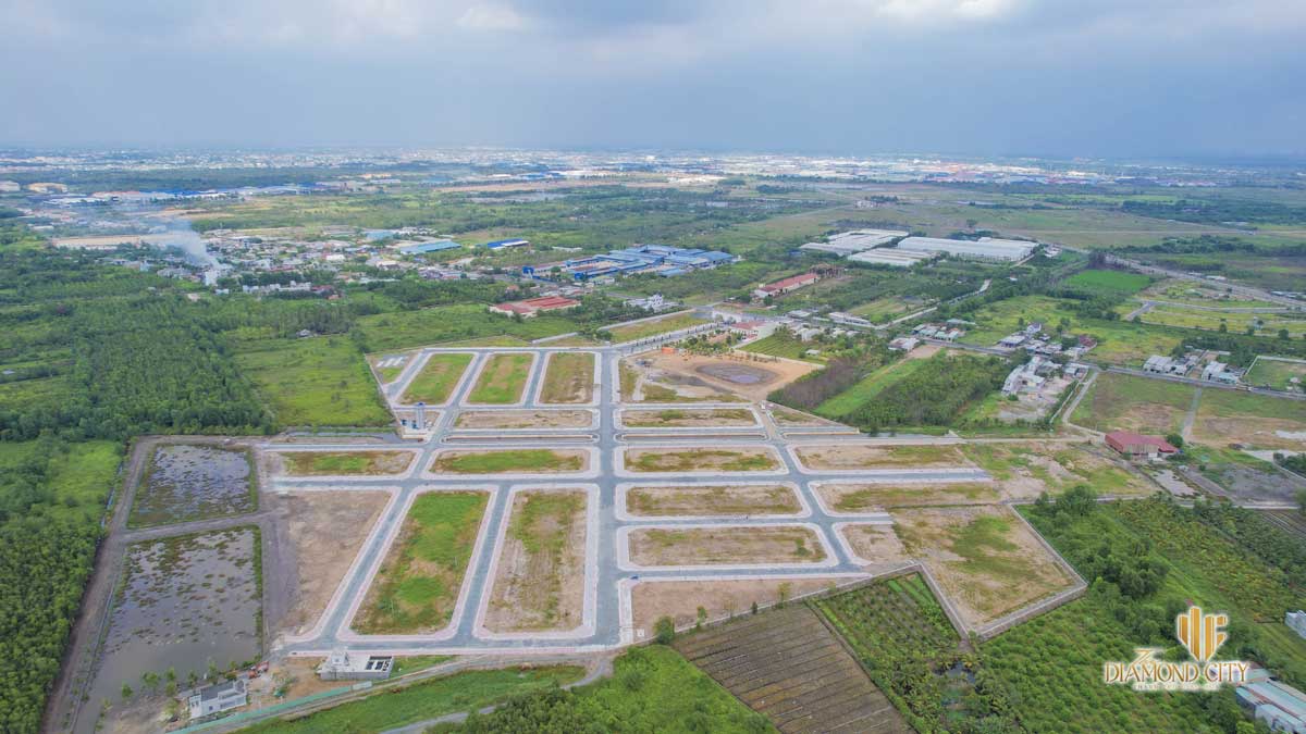 The Diamond City Cap nhat Tien do thi cong Du an The Diamond City Duc Hoa - The Diamond City