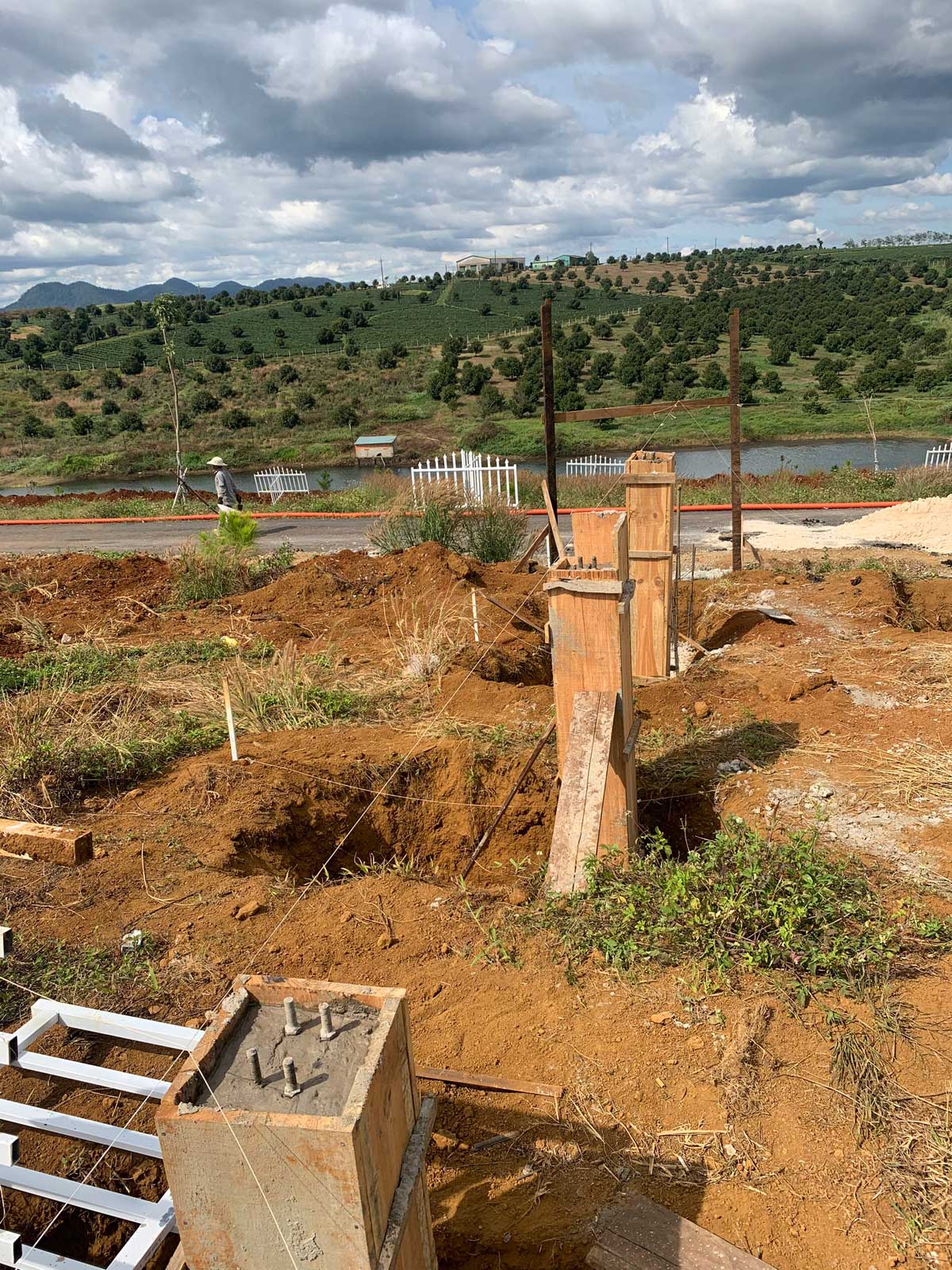 Update on construction progress of Kingdom Ecolake Village Bao Loc - Kingdom Ecolake Village