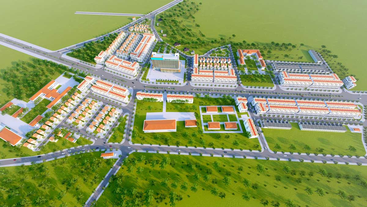 Perspective of Cat Tuong Edu Town Project Binh Long Binh Phuoc Perspective of Cat Tuong Edu Town Project Binh Long Binh Phuoc