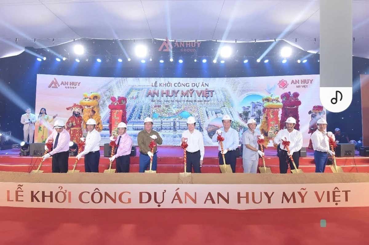 Officially started the An Huy Viet My project Officially started the An Huy Viet My project