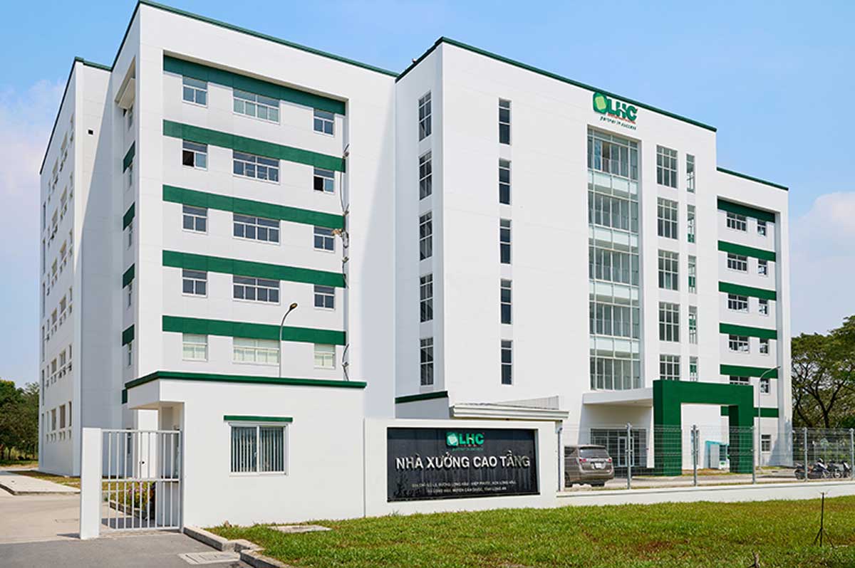 High-rise ready-built factory for rent in Long Hau Industrial Park
