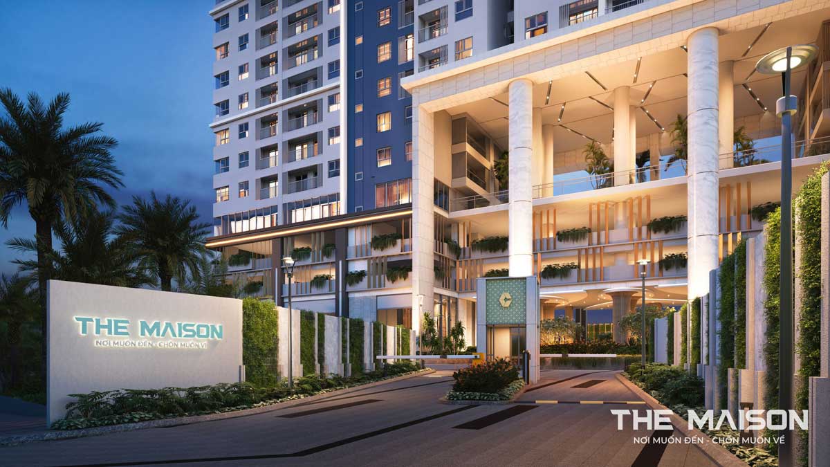 The Maison Binh Duong Project Entrance Gate The Maison Binh Duong Project Entrance Gate