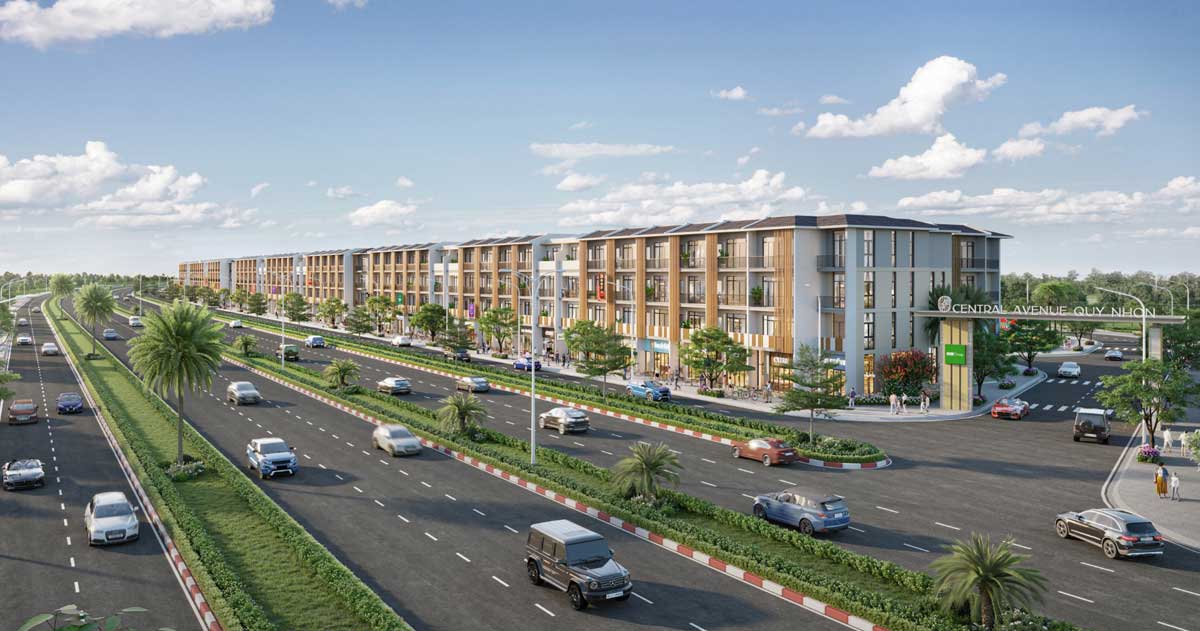 Central Avenue Quy Nhon Project Gate Central Avenue Quy Nhon Project Gate