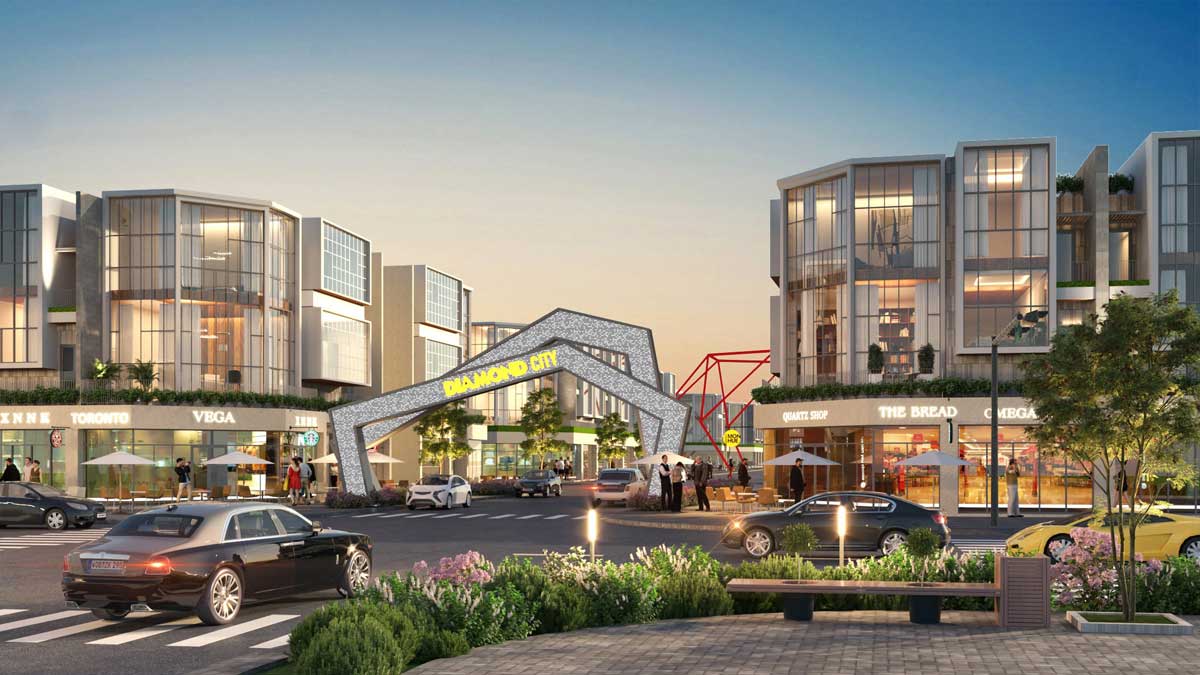 Diamond City Loc Ninh Binh Phuoc Project Gate