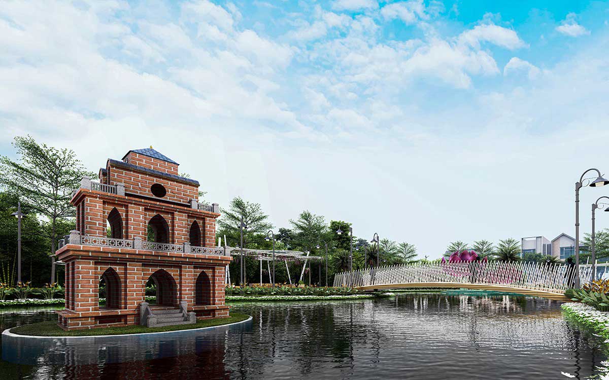 Landscape lake of Lake One City Binh Phuoc Project Landscape lake of Lake One City Binh Phuoc Project