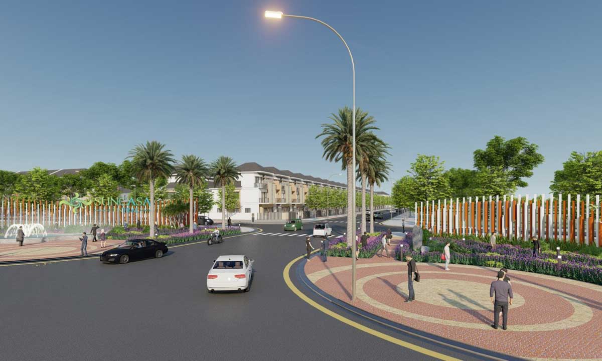 Sun Casa Central Binh Duong Project Gate