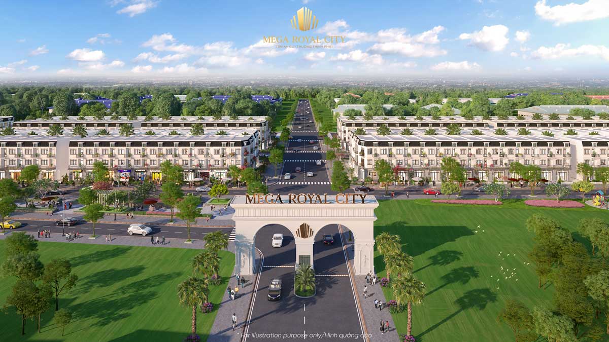 Mega Royal City Project Gate