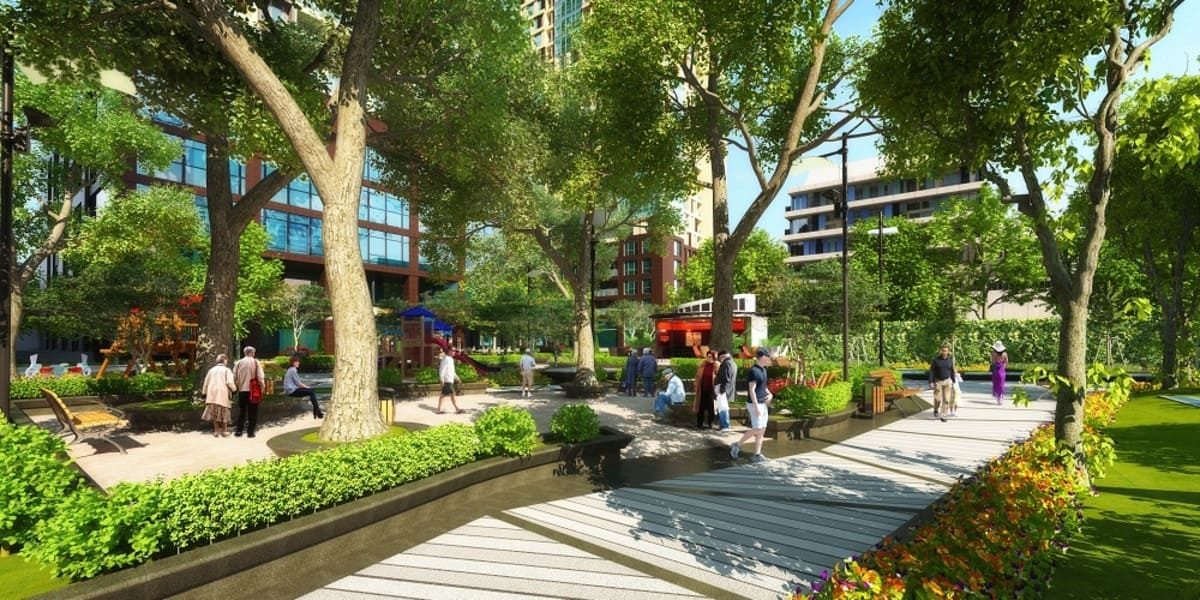 Jogging track Tanimex Binh Tan Social Housing
