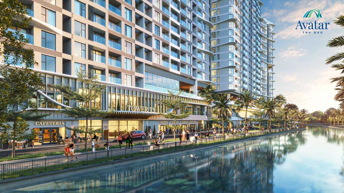 Canal bank utilities Avatar Thu Duc project Canal bank utilities Avatar Thu Duc project
