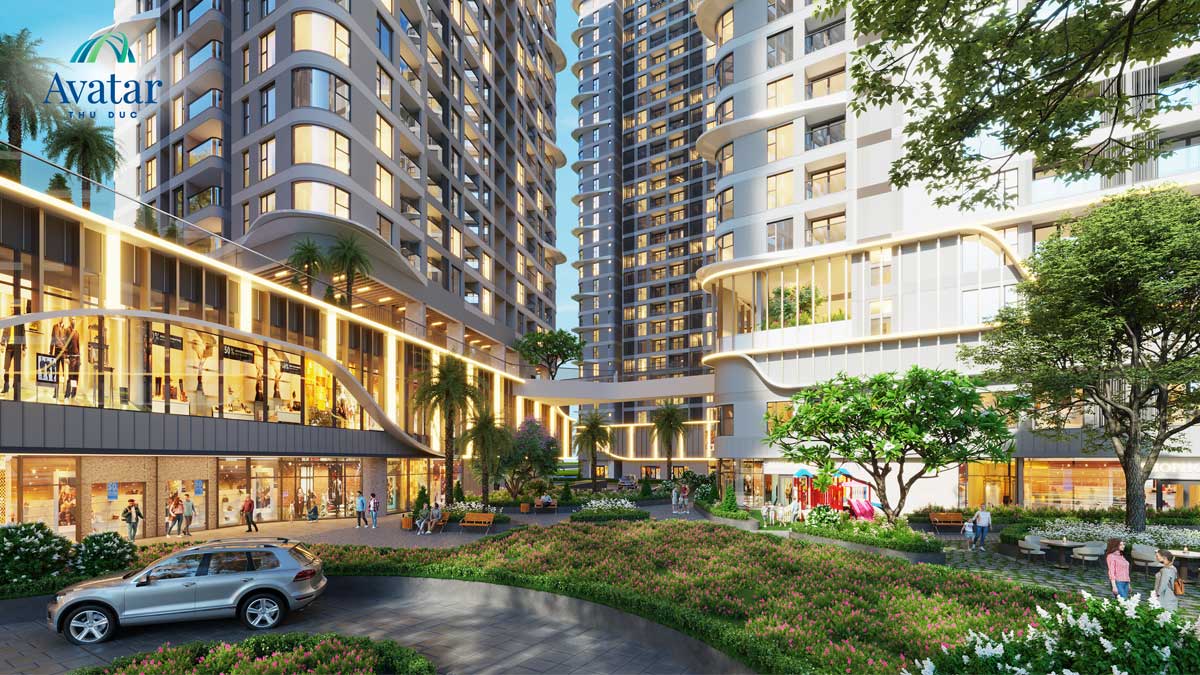 Amenities of the Avatar Thu Duc Project Commercial Center Amenities of the Avatar Thu Duc Project Commercial Center