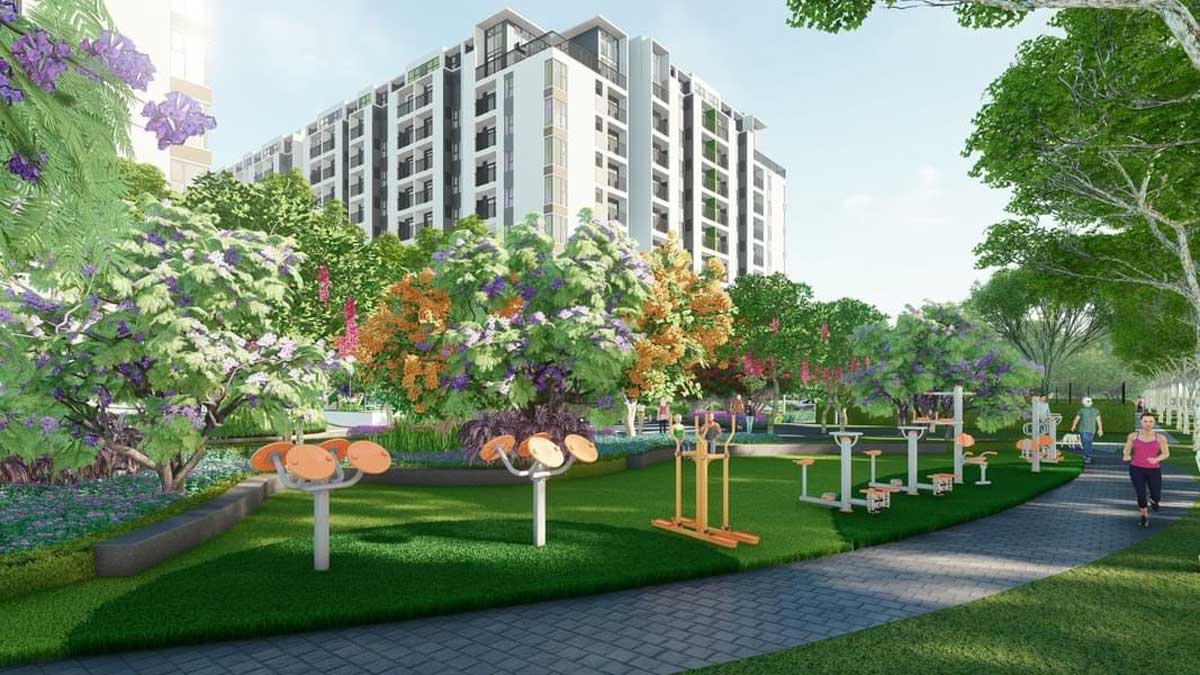 Park Utilities Apartment Project Thu Thiem Green House
