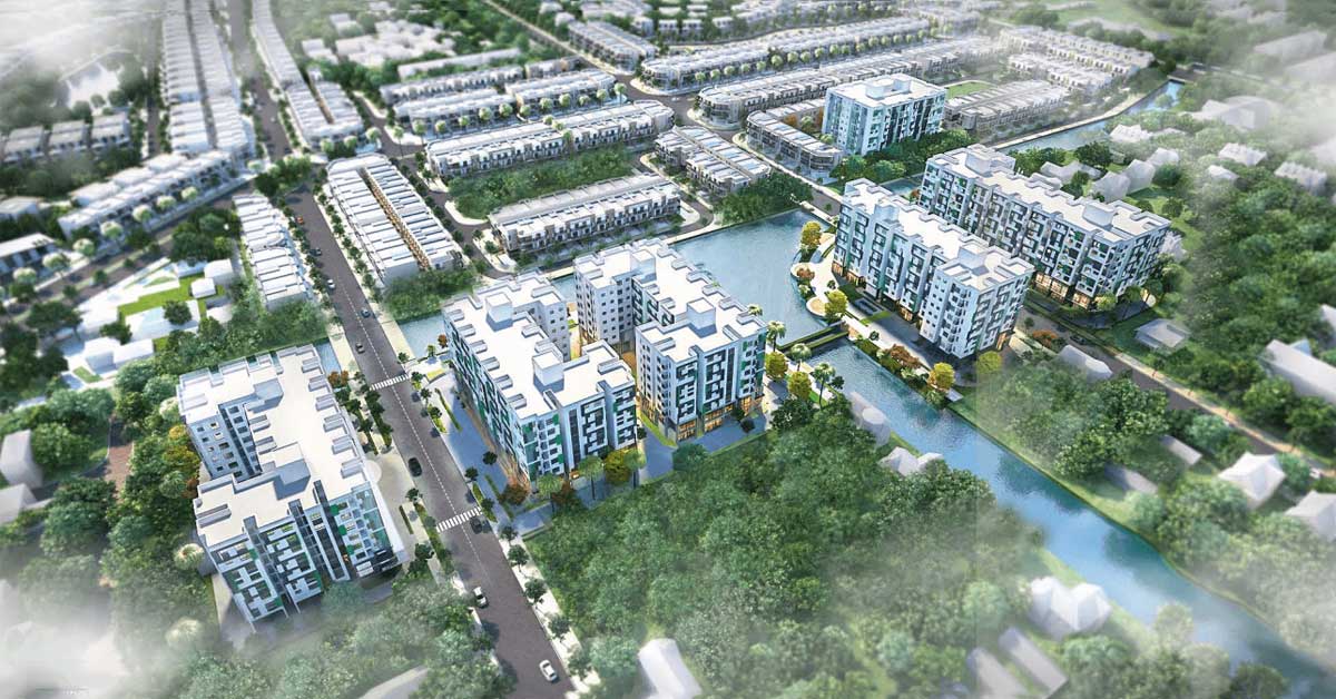 Perspective of Dragon E-Home Social Housing Apartment Project, District 9