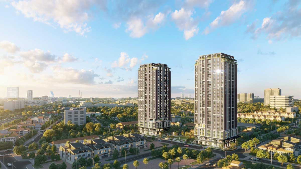 Overview of Cara River Park Apartment Project Can Tho Overview of Cara River Park Apartment Project Can Tho