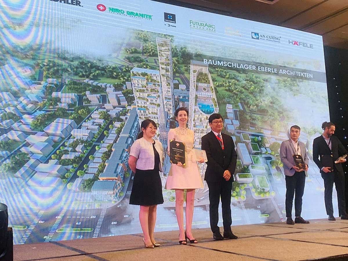 The project with unique architectural structure has been honored in BCI's Top 10 Architects because Baumschlager Eberle Architekten (BEA) is the architectural concept design consultant of the project.