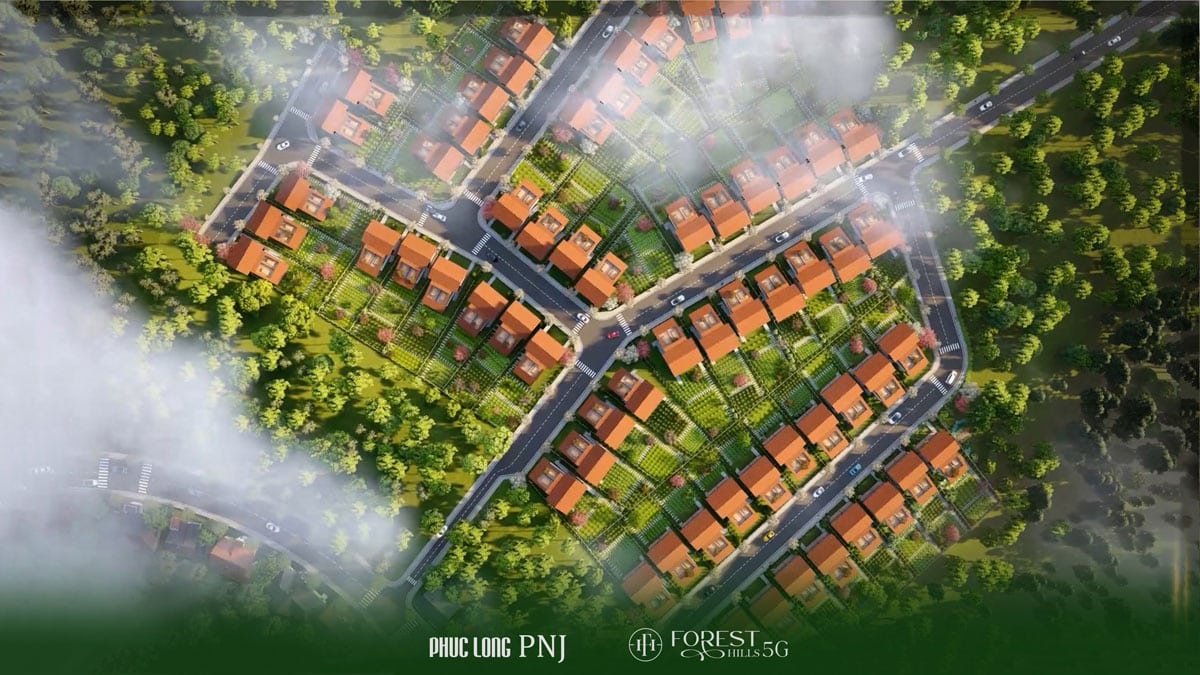 Perspective of Forest Hills Bao Loc Project