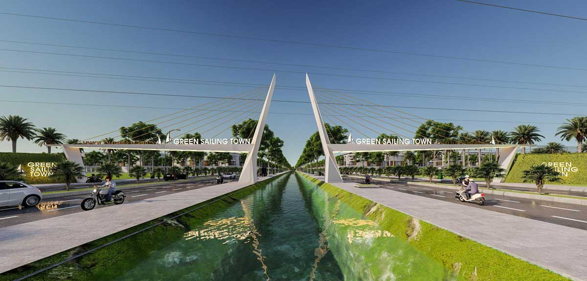 Green Sailing Town Long An Project