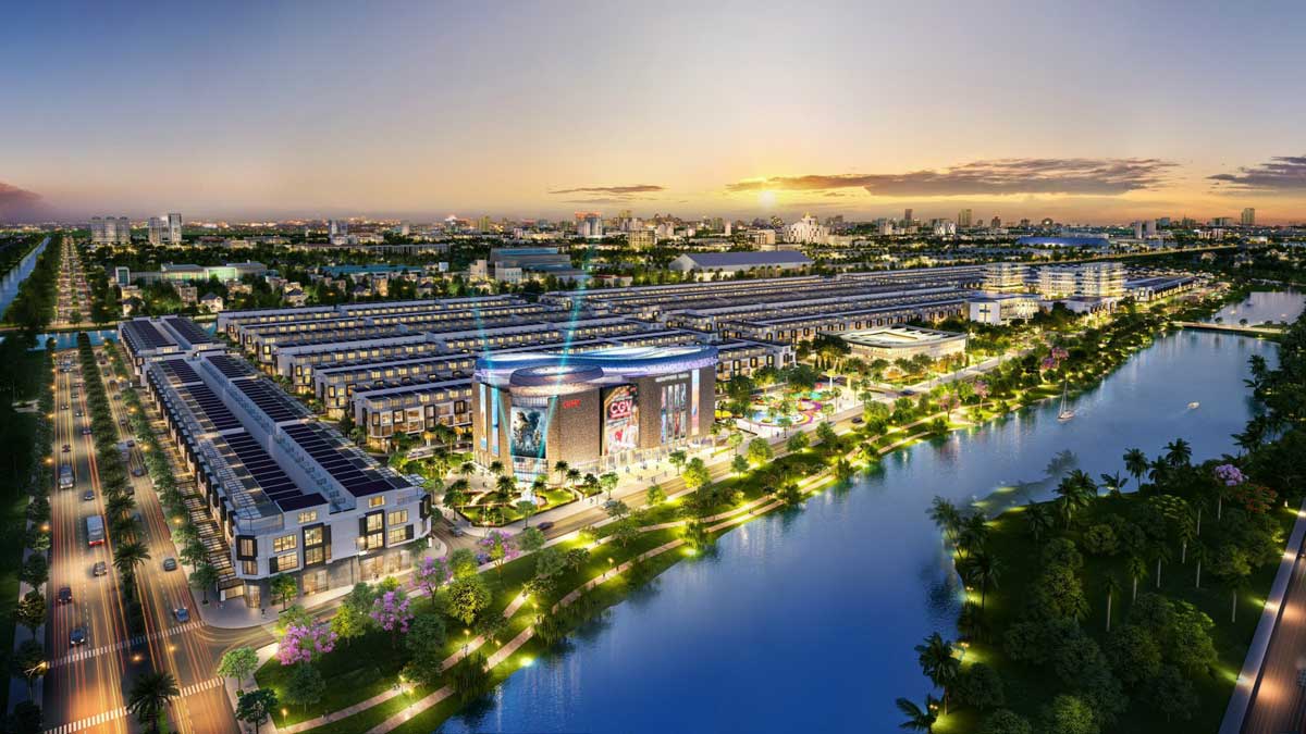 Overview of Dragon Pearl Urban Area Project Duc Hoa Long An Dragon Pearl Duc Hoa Long An
