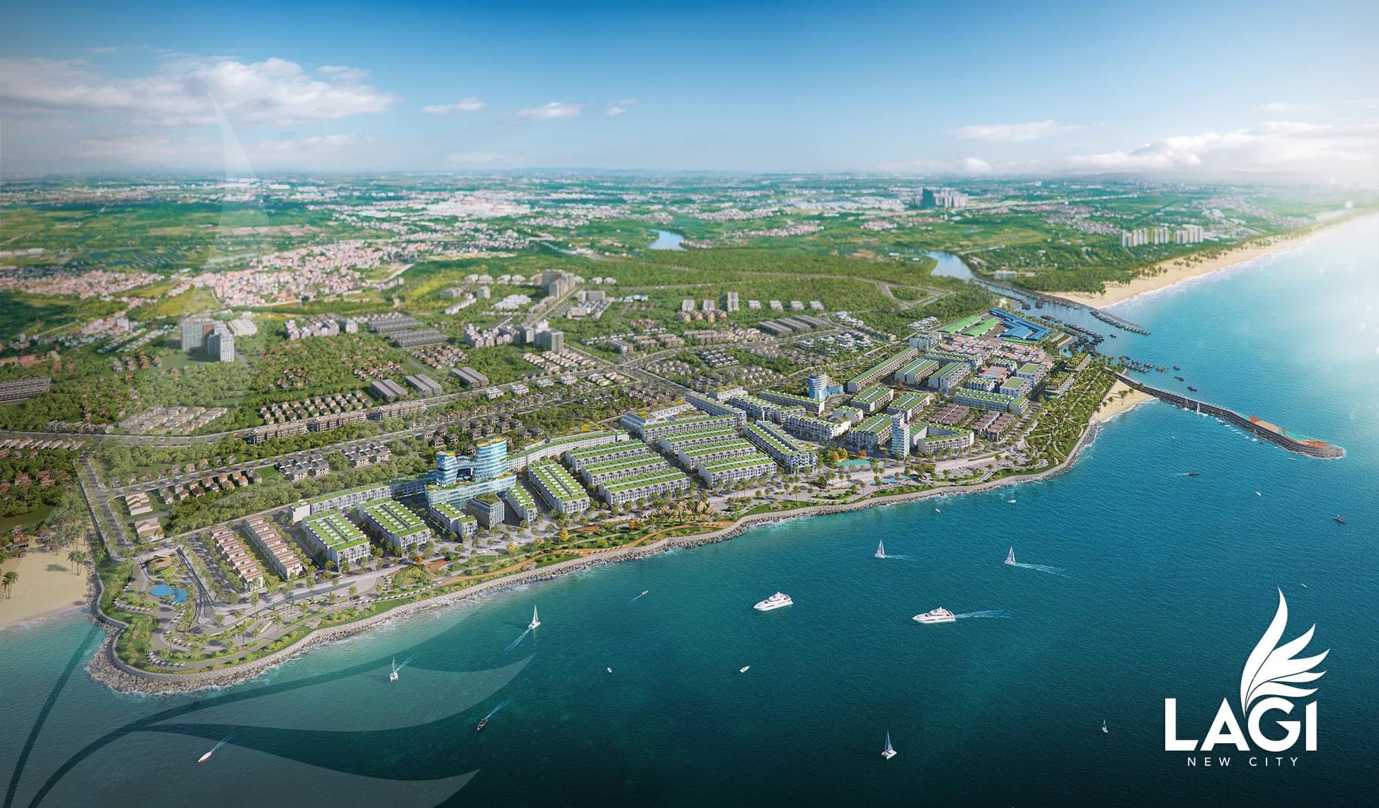 Perspective of Lagi New City Urban Complex of Commercial Services & Beach Tourism Perspective of Lagi New City Urban Complex of Commercial Services & Beach Tourism