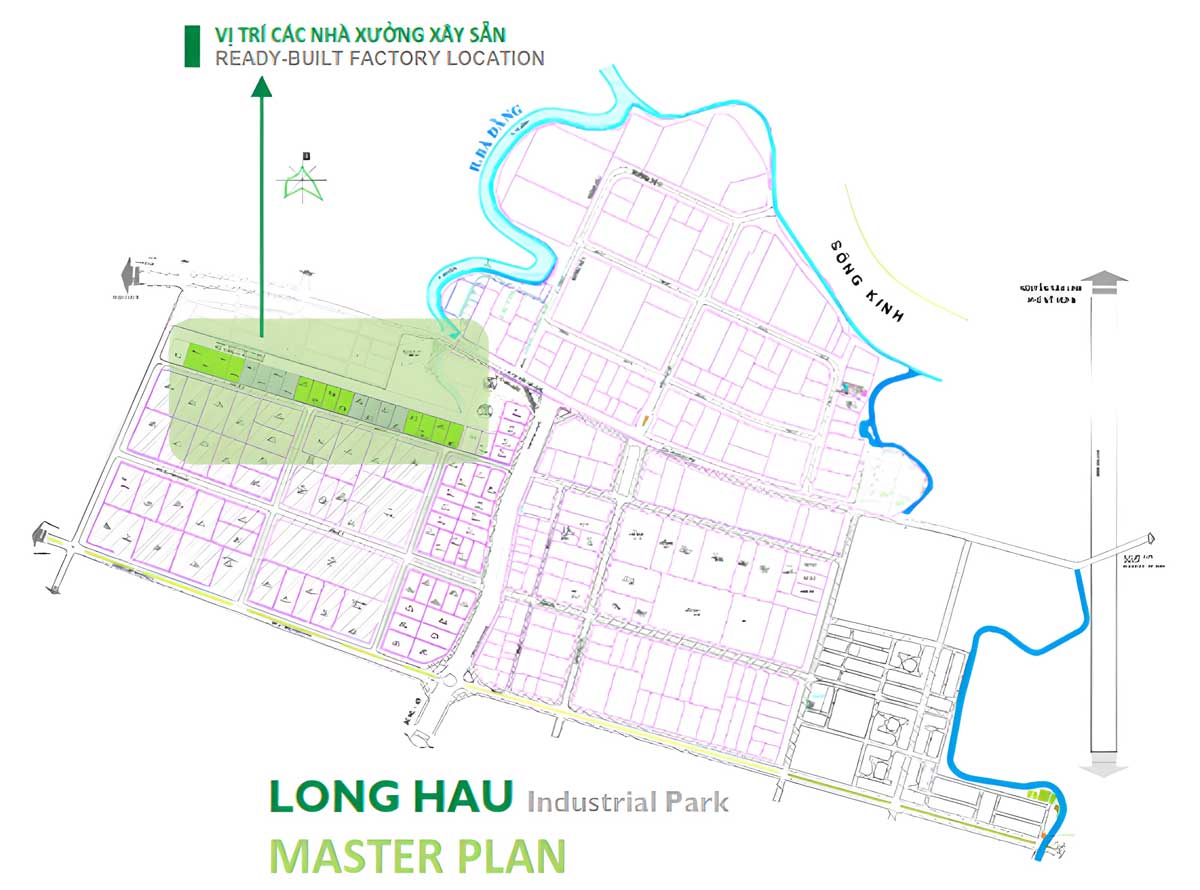 Ready-built Factory Project 3A Long Hau Industrial Park
