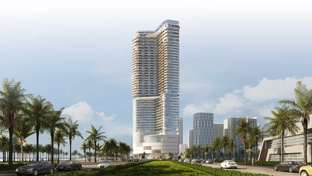 Perspective of Nobu Hotel & Residences Danang Project