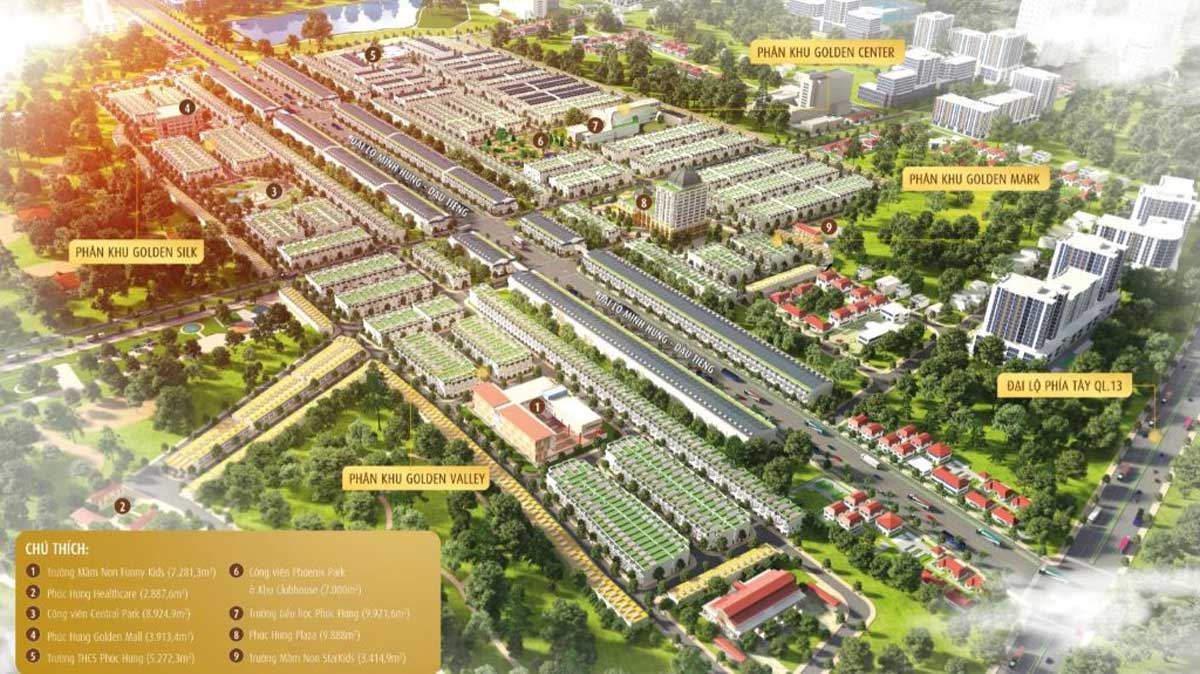 Phuc Hung Golden Urban Area Project Binh Phuoc