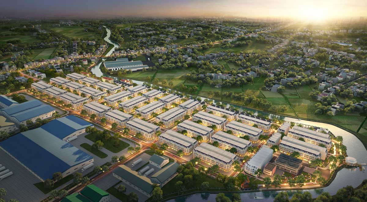 Perspective of Saigon Fortune Can Duoc Long An Project