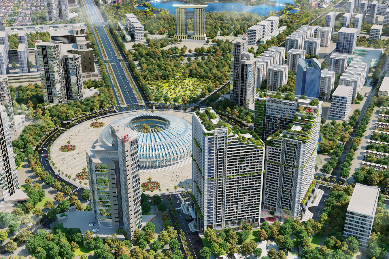 Utilities of The Charms Binh Duong Project
