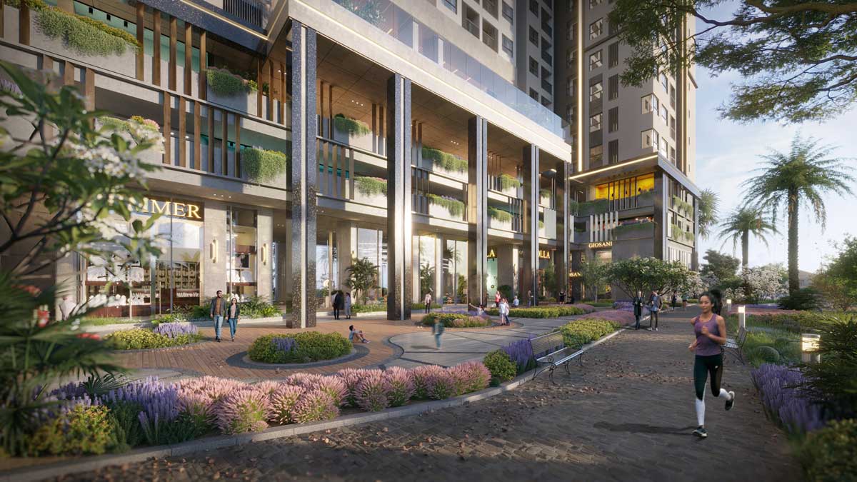 Jogging track facilities of The Maison Apartment Project Thu Dau Mot Binh Duong Jogging track facilities of The Maison Apartment Project Thu Dau Mot Binh Duong