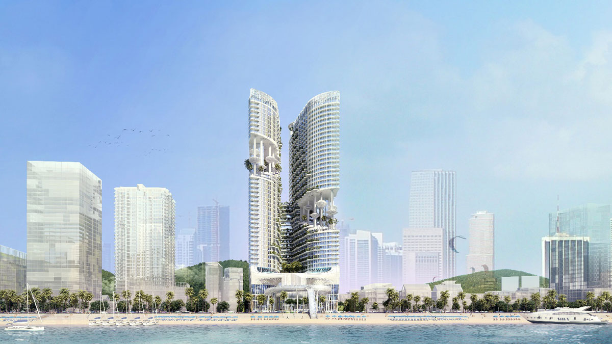 Perspective of Fivestar Poseidon Vung Tau Apartment Project Perspective of Fivestar Poseidon Vung Tau Apartment Project