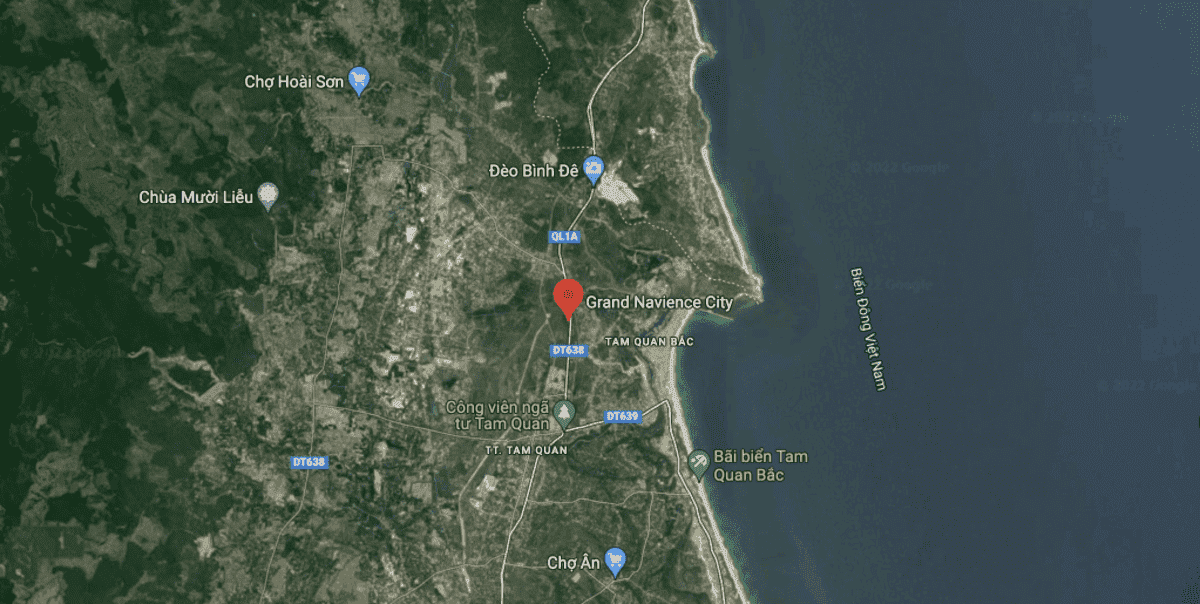 Grand Navience City project location Grand Navience City project location