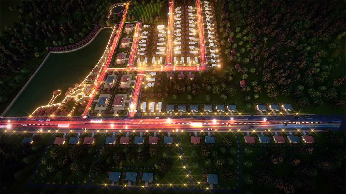 Perspective of Green Villas Bao Loc Project Perspective of Green Villas Bao Loc Project