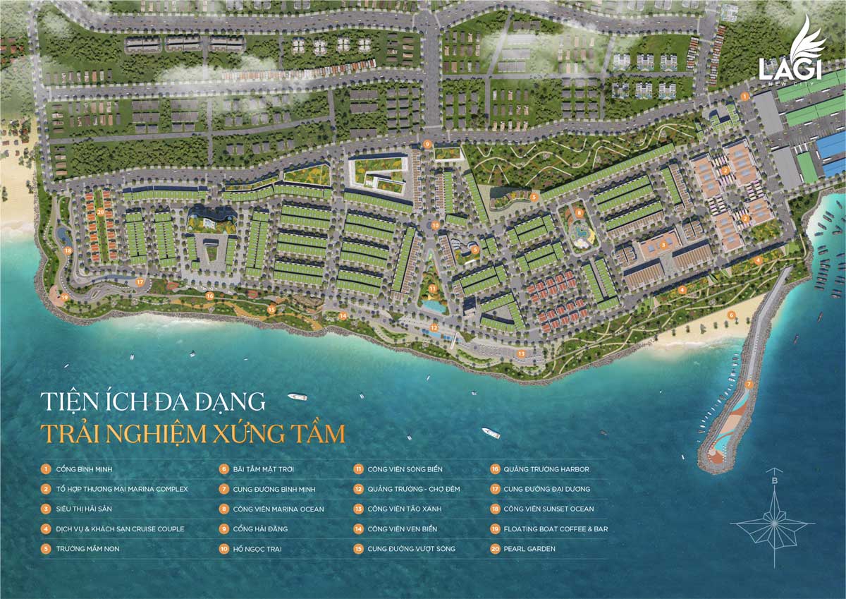A worthy utility system at Lagi New City A worthy utility system at Lagi New City
