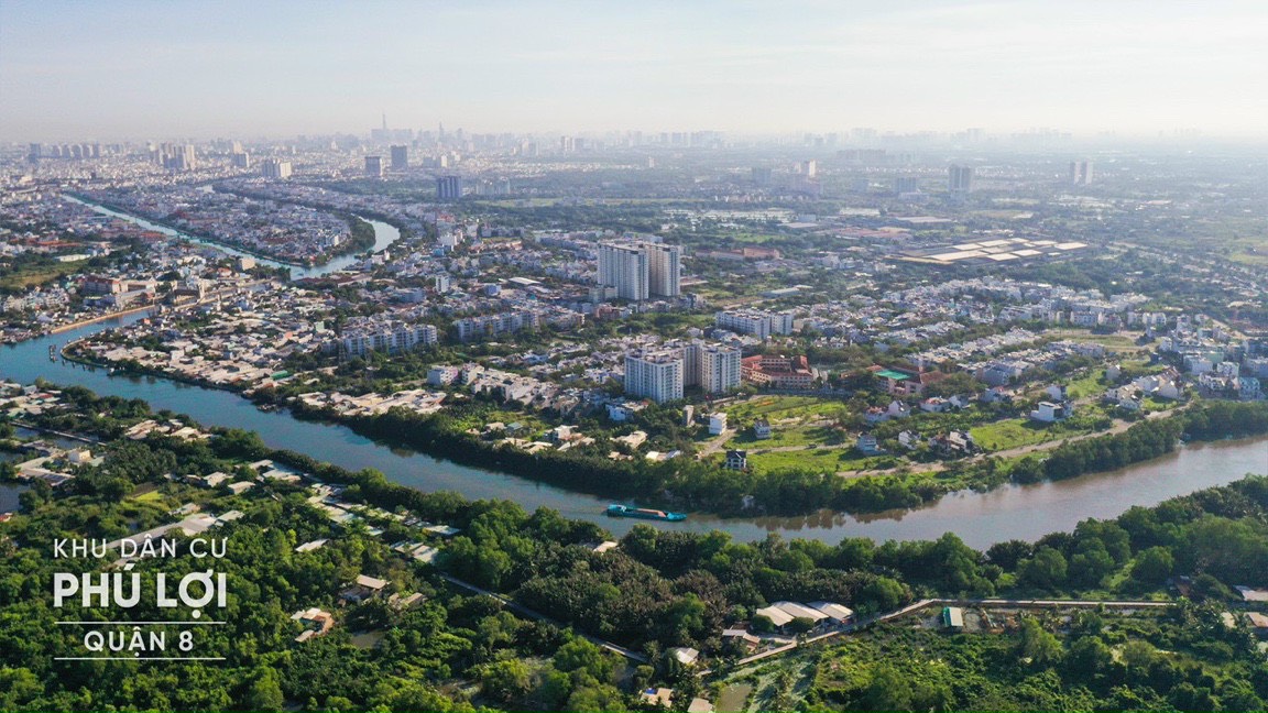 Actual image of Phu Loi Hai Thanh Residential Area, District 8 Actual image of Phu Loi Hai Thanh Residential Area, District 8