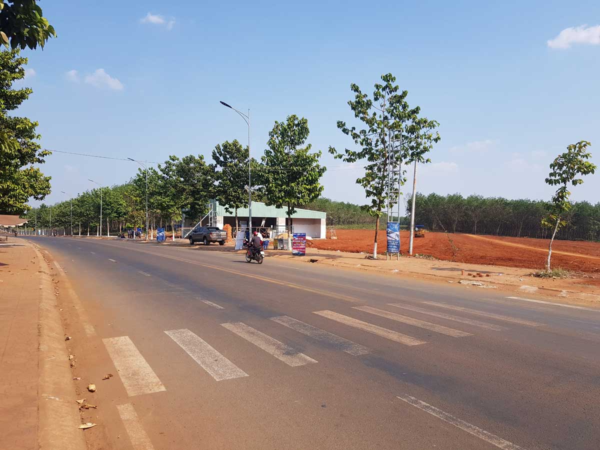 Construction progress of Diamond City Loc Ninh Binh Phuoc project