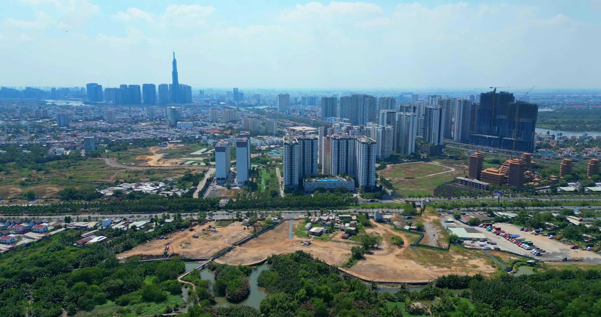 Hình ảnh Thực tế Dự án The Riverdale Mai Chí Thọ Quận 2 Hình ảnh Thực tế Dự án The Riverdale Mai Chí Thọ Quận 2