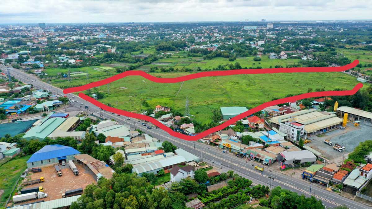 Actual images at The One World Binh Duong Urban Area Project