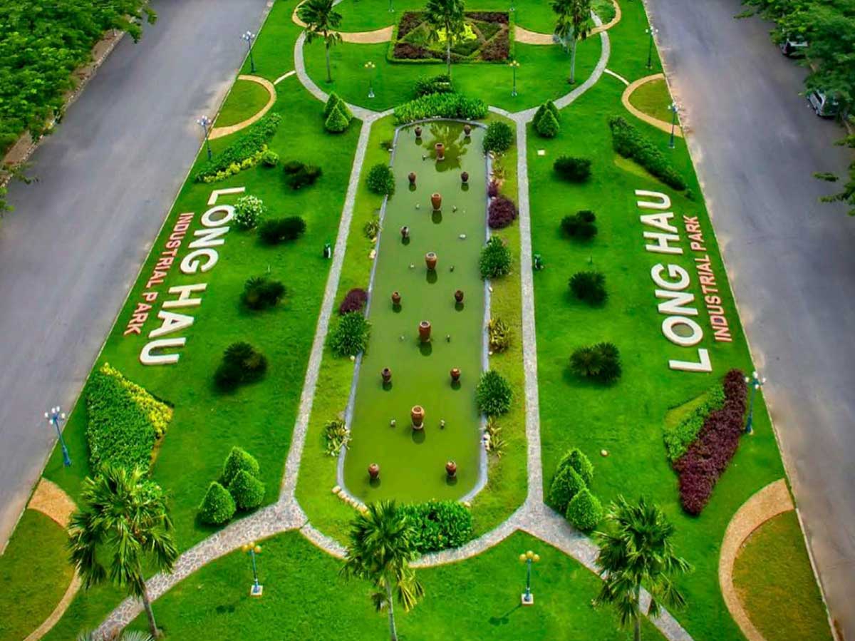 Actual image of Long Hau Industrial Park
