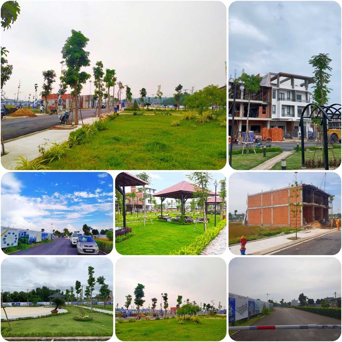 The Meadow Binh Chanh Actual images of The Meadow Binh Chanh Residential Area