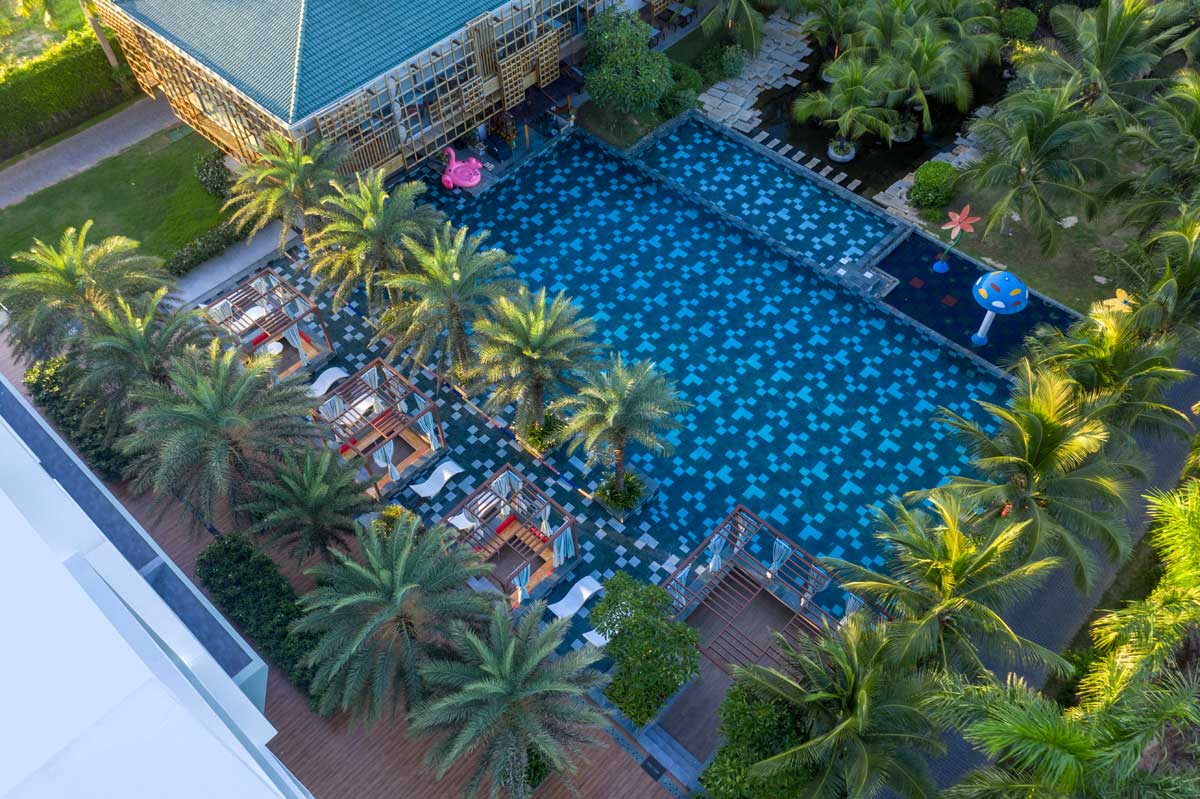Swimming pool of Le Palmier Ho Tram Villa Project Swimming pool of Le Palmier Ho Tram Villa Project