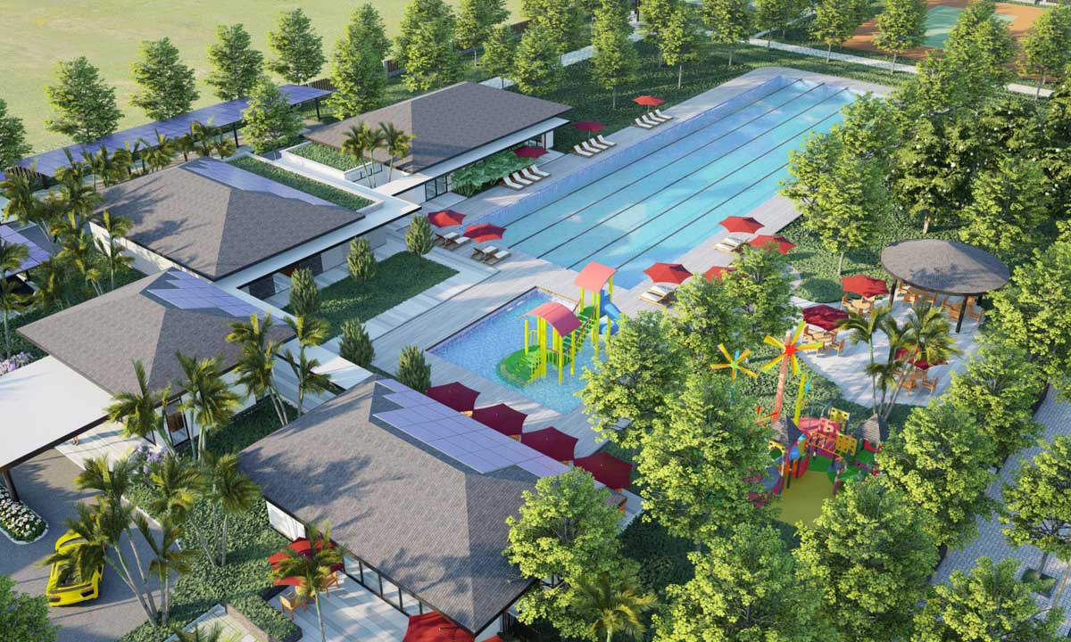 Swimming pool Sun Casa Central Binh Duong project