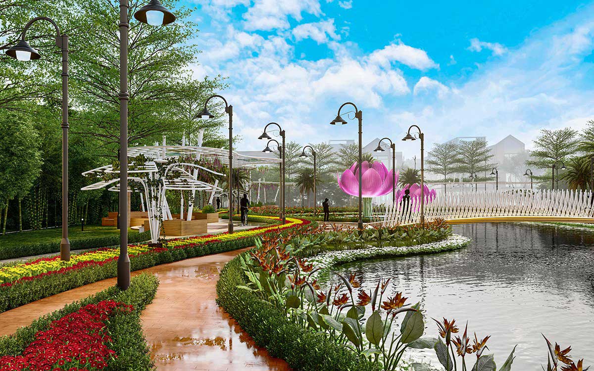 Lake One City Binh Phuoc Project Park Lake One City Binh Phuoc Project Park