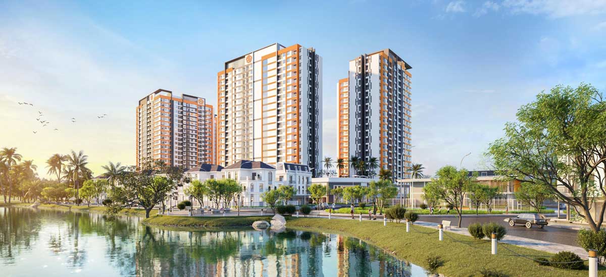 Internal regulating lake of 9X Quy Nhon Apartment Project Internal regulating lake of 9X Quy Nhon Apartment Project